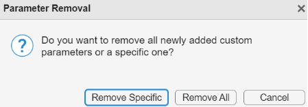 add parameter information