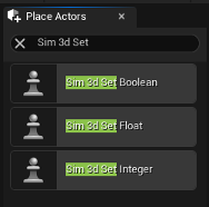 Unreal Editor Modes tab